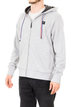 Hackett Herren Langarm-Sweatshirt mit Rundhalsausschnitt und Kapuze HM580247