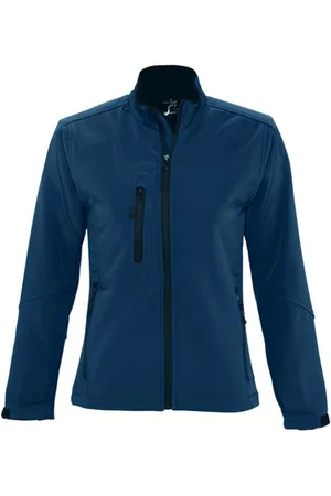 Sols Womens/Ladies Roxy Soft Shell Jacket (atmungsaktiv, winddicht und wasserabweisend) (Abyss Blue)