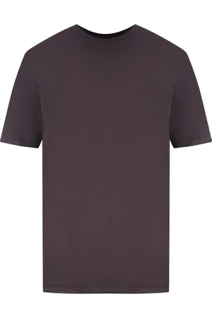 AMIRI Braunes T-Shirt mit -Print und Logo