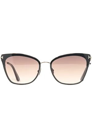 Tom Ford Faryn FT0843 01F Sonnenbrille in glänzendem