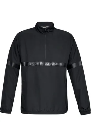 Under Armour Herren Sportstyle gewebt 1/2 Zip Jacke Windbreaker 1320792 001