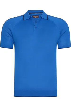 Cappuccino Italia Tipped Tricot Polo von in der farbe und in größe XXL.