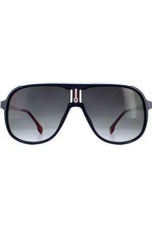 Carrera Lunettes De Soleil 1007/S PJP 9O Dégradé Gris Foncé Bleu Bleu
