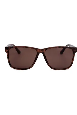 Calvin Klein Matte Soft Tortoise Sonnenbrille