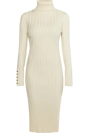 Dreimaster Strickkleid Damen Höllenbeige