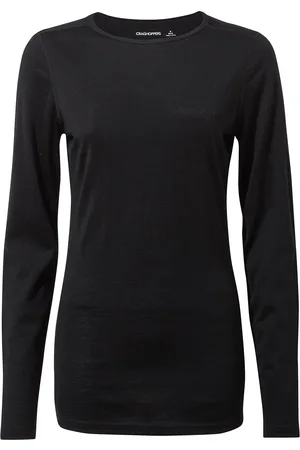 Craghoppers Womens/Ladies Merino Crew Neck Long Sleeve Baselayer II Top