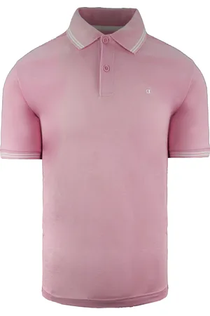 Champion Easy Fit Mens Pink Polo Shirt