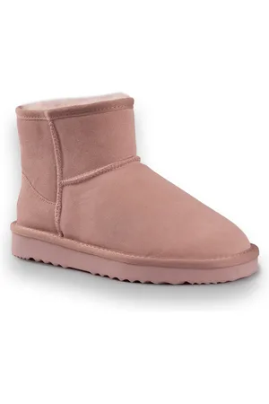 Aus Wooli Australia Kurze Stiefelette aus Schafsfell