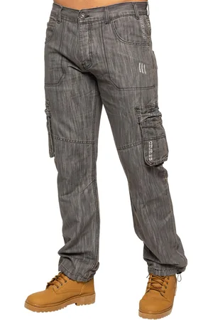 Enzo | Herren Combat Denim Jeans