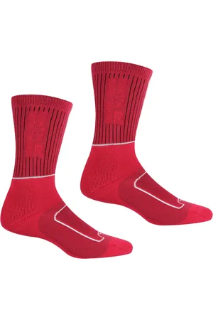 Regatta Damen/Damen Samaris 2 Season Boot Socks (Cherry Pink/White)