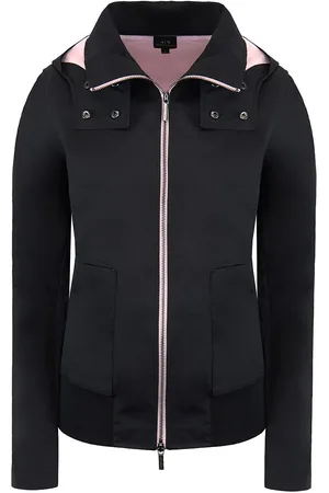 Emporio Armani Exchange Womens Black Jacke
