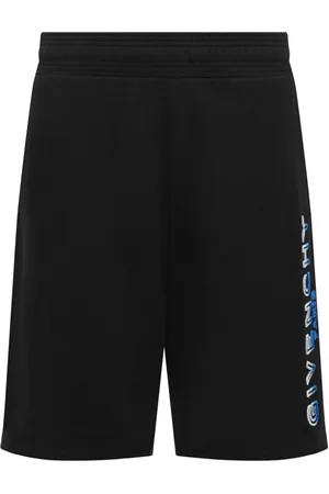 Givenchy Paris Gradient Logo bestickt Sweat Shorts in