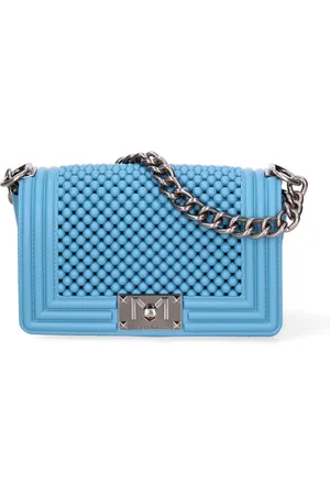 MARC ELLIS Handtasche Frauen LIGHT BLUE AND SILVER