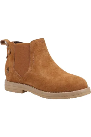 Hush Puppies Girls Mini Maddy Wildlederstiefel (Tan)