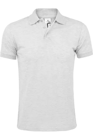 Sols Mens Prime Pique Plain Kurzarm-Poloshirt (Esche)