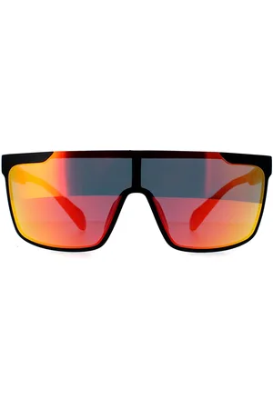 adidas Shield Herren Matte Orange Camo Kontrast Spiegel Rot SP0020