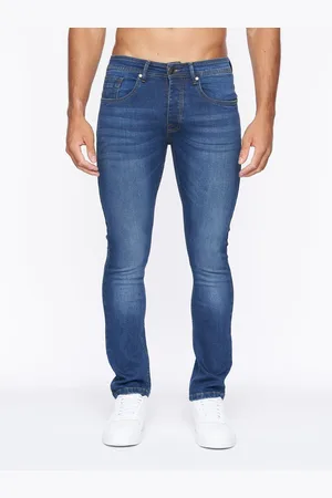 Crosshatch "Buraca" Jeans für Herren (Steinwaschen)