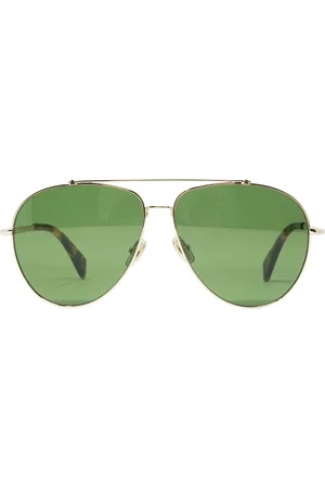 Lanvin Sonnenbrille mit grnen Glsern und