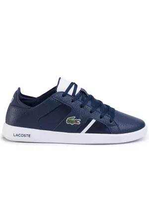 Lacoste Novas 120 1 SMA Mens Navy Blue Trainer