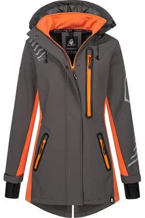 rock creek Softshellmantel Anthrazit