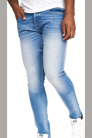 Crosshatch "Barbeck" Jeans für Herren (Helle Waschung)