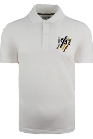 Lacoste Slim Fit Herren weißes Poloshirt