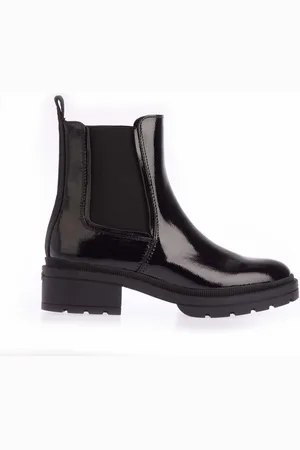 Rocket Dog Iggie Patent Chelsea Boots für Damen in