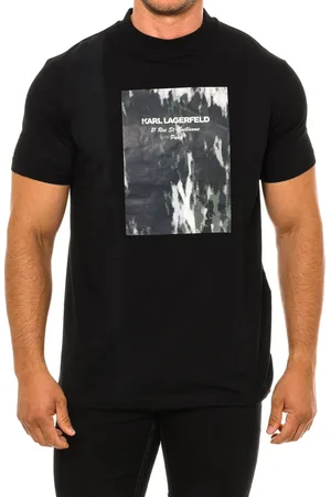 Karl Lagerfeld Kurzarm-T-Shirt 755052 Mann