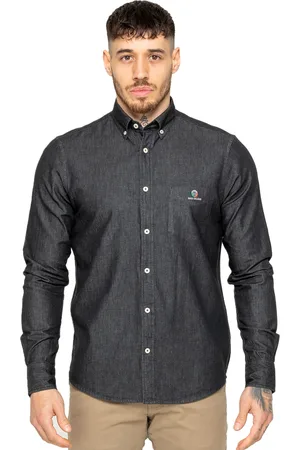 Enzo | Herren Regular Fit Denim Hemd