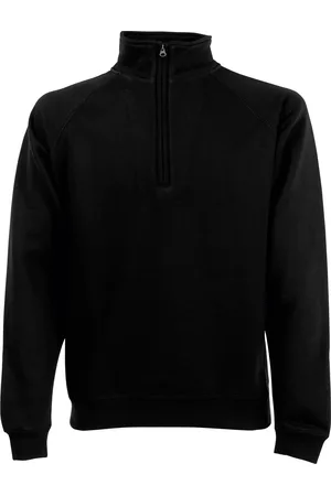 Fruit Of The Loom Herren Zip Neck Sweatshirt