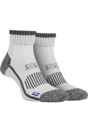 Storm Bloc Herren Baumwolle reichen hohe Knöchel Länge Wandern Trekking Socken