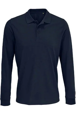 Sols Unisex Adult Prime Pique Langarm-Poloshirt (French Navy)