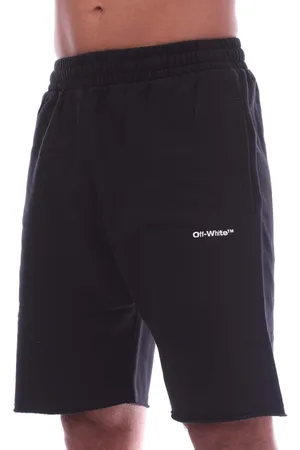 OFF-WHITE Welle raus! Schwarze Sweatshorts von Diag Design