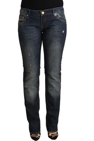 ACHT Skinny-Denim-Jeans mit niedriger Taille