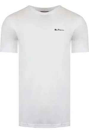 Ben Sherman Logo Mens White T-Shirt