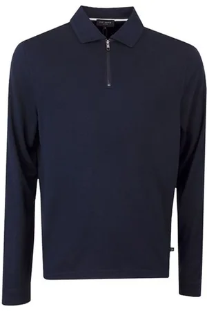 Ted Baker Karpol Mens Navy Modal Pullover
