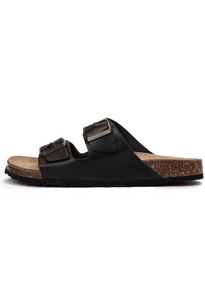 Meröhe Schwarze Sandale