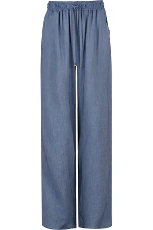Conquista Blaue Denim Style Hose mit weitem Bein