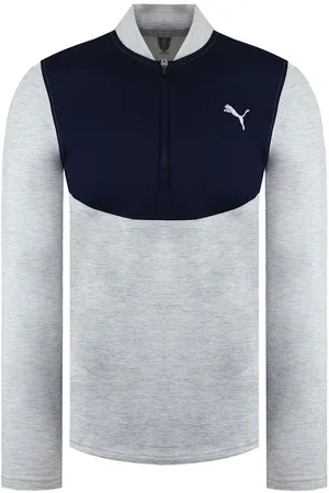 PUMA X Cloudspun Stealth Grauer Herrenpullover