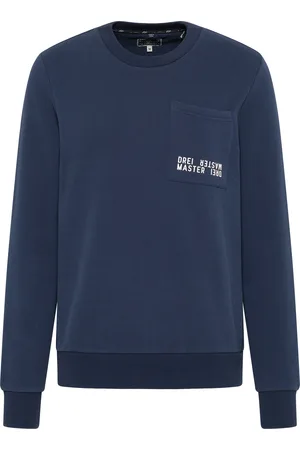 Dreimaster Sweatshirt Herren Dunkelmarine