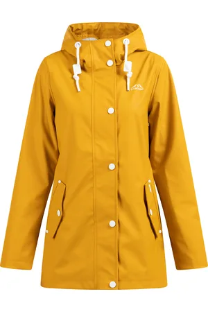 Icebound Regenjacke Damen Curry