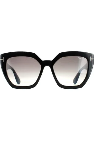 Tom Ford Square Womens Glänzend Rauch Gradient FT0939 Phoebe