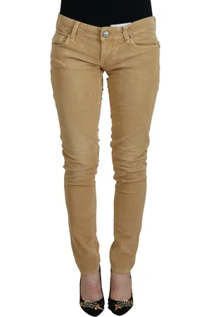 ACHT Lassige Cordjeans mit niedriger Taille