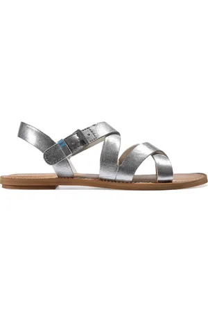 TOMS Sizilien Womens Silbersandalen