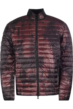 Belstaff Abstract Airframe Lava Red Daunenjacke