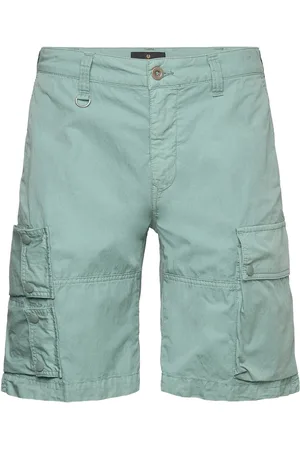 Belstaff Hacker Cargo-Shorts in Stahlgrun
