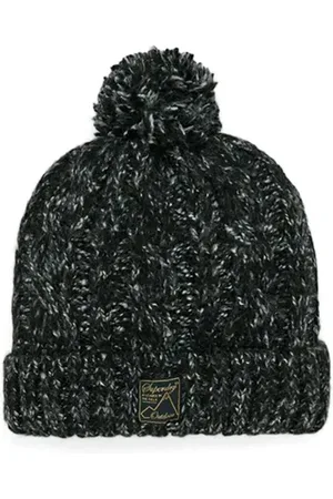 Superdry Zopfmütze aus Tweed