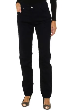 Emporio Armani Lange Hose aus Stretchgewebe 8N5J18-5D01Z Frau