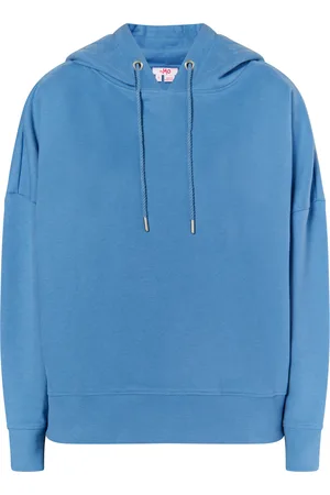 myMo Kapuzenpullover Damen Himmelblau