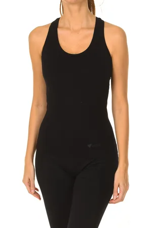 Intimidea Sport-T-Shirt mit breiten Trägern und integriertem BH 212184 woman